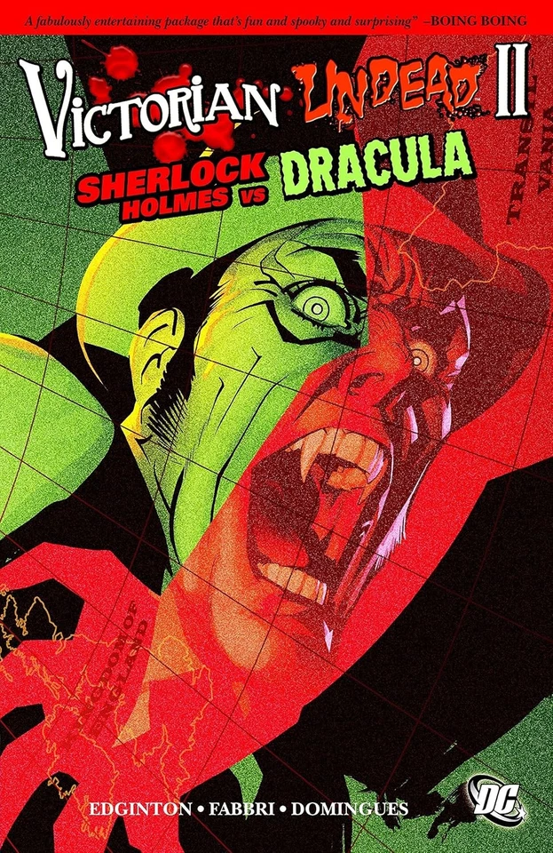 Victorian Undead (Vol. 2) TPB NO1 хорошее состояние/почти как новый; DC | II Шерлок Холмс против Дракулы - w/B - Изображение 1 из 1