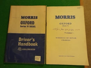 MORRIS OXFORD FAHRERHANDBUCH SERIE VI DIESEL & ZEITPLAN DER REPARATURGEBÜHREN. - Bild 1 von 2