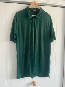 Rohan Green Stratum Dry Knit Polo Shirt Size Large L Short Sleeved - Picture 1 of 8