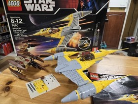 LEGO 7660 Star Wars Naboo N-1 Starfighter & Vulture Droid 100% Complete + Box 