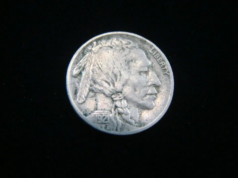 1921 Buffalo Nickel VF+ 210722 Cover