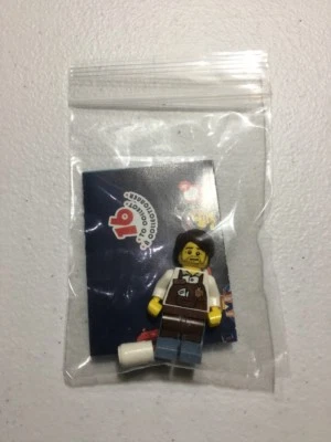 LEGO Minifigures The Lego Movie Series 71004-10 Larry The Barista NEW - Image 1 of 2