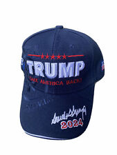 TRUMP 2024 Save America Take America Back HAT Embroidered Donald Trump Hat Cap