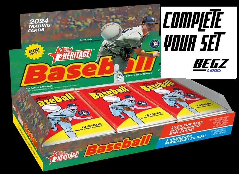 2024 Topps Heritage Mini - Complete Your Set! - Image 1 of 1
