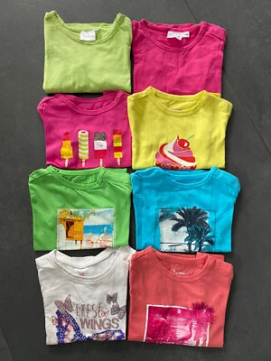 IMPIDIMPI ~ Mädchen👧 Shirts, 8 Stück, 74/80 - Bild 1 von 4