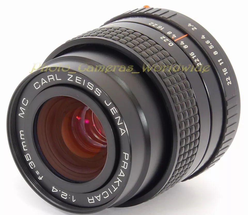 Lente Carl ZEISS Jena Praxis Flektogon 1:2,4 f=35 mm - Praxis PB + Canon EOS Foto 1 de 4