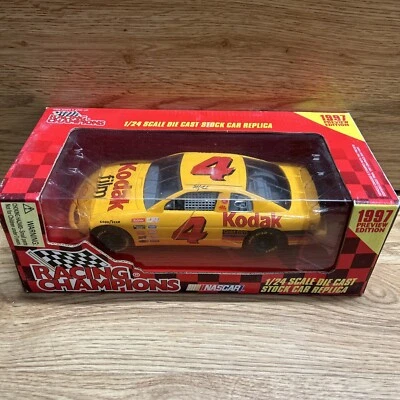 Racing Champions NASCAR 1997 fundido a presión 1/24 #4 Sterling Marlin Kodak Chevy Monte Foto 1 de 4