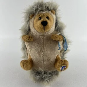 Ganz Webkinz Hedgehog Toy Plush 8 Inch Stuffed Animal No Code Gray Brown - Picture 1 of 15