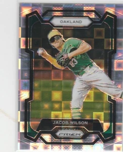 Jacob Wilson 2024 Panini Prizm Pandora Premium Box Set Prizm 019/199 #237 A's - Foto 1 di 1
