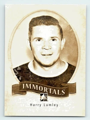 2013-14 ITG Between the Pipes Immortals Harry Lumley #I-29 - Image 1 of 2