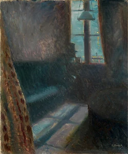 Edvard Munch Reproduction: Night in St. Cloud - Fine Art Print - Picture 1 of 1