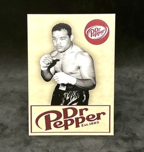 Joe Louis Dr Pepper Advertising Promo Reproduction Boxing Card - Picture 1 of 2