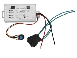 DC 9V - 60V Max 20A PWM Motor Stepless Variable Speed Control Controller Switch - Picture 1 of 5