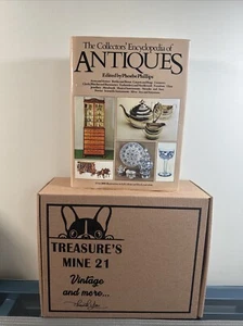 The Collectors' Encyclopedia of Antiques by Phillips, Phoebe Hardback Book(R397) - Imagen 1 de 7