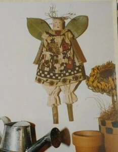 "Garden Gloria" Doll & Craft Pattern by Country Harvest (8") - Picture 1 of 3
