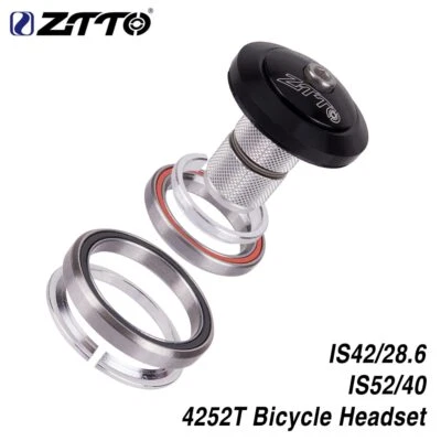 MTB Bike Road Bicycle Headset 42mm 52mm 1 1/8"-1 1/2" Tapered Tube fork Bearing - Image 1 of 4