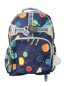 Pottery Born Kids Mackenzie Navy Solar System Glow-in-the-Dark Backpack - Picture 1 of 10