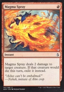 3X MAGMA SPRAY 141/269 AMONKHET MTG MAGIC LP X3 - Bild 1 von 1