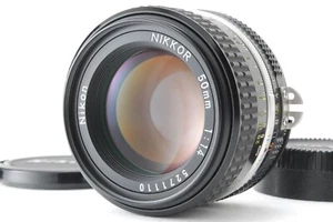 [EXC＋5] Nikon Ai-s Nikkor 50mm f1.4 AIS MF Prime Lens w/cap From JAPAN - Picture 1 of 8