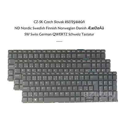 Laptop Keyboard For HP Eiltebook 650 G9, 650 G10, 655 G9, 655 G10, Backlit New - Image 1 of 4