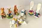 Easter Bunny Rabbit Spring Village Accessories For Holiday Houses Home Decor 2"