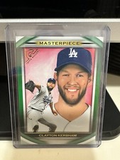 2019 Topps Gallery Baseball Masterpiece Green #MP13 Clayton Kershaw 173/250