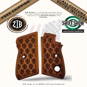 Zib Griffe Holzserie Pistolengriffe für Beretta 7070S71PUMA - Bild 1 von 6