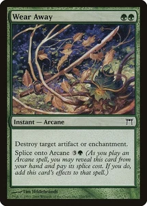 Wear Away 1x FOIL CHK MTG Champions of Kamigawa Common NM green - Picture 1 of 1