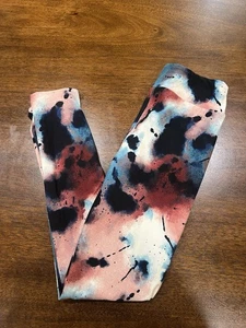 Kids Lularoe Splatter Leggings L/XL - Picture 1 of 2