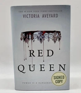 Red Queen SIGNED Victora Aveyard First Edition Later Print NICE HARDCOVER w/ DJ - Imagen 1 de 6