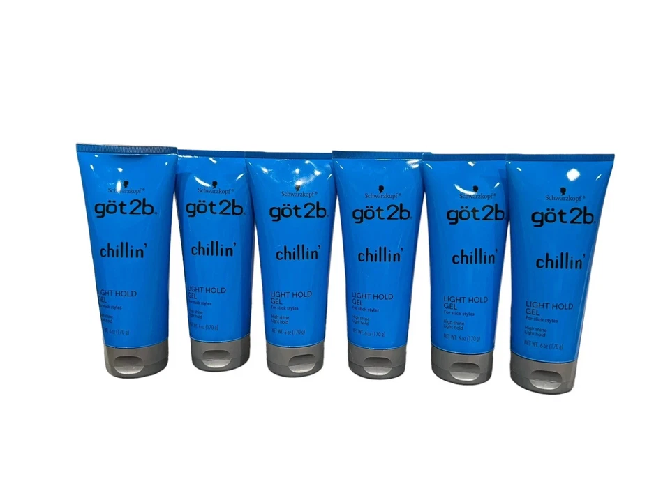 Gel de chilina Schwarzkopf Got 2B sujeción ligera 6 onzas (paquete de 6) ENVÍO GRATUITO Foto 1 de 3