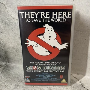 Ghostbusters VHS Tape Bill Murray Dan Akroyd Sigourney Weaver Harold Ramis - Picture 1 of 4