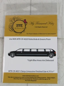 My Treasured Kutz, Metal Die, Classy Limousine, MTK-CK-4021 - Picture 1 of 2