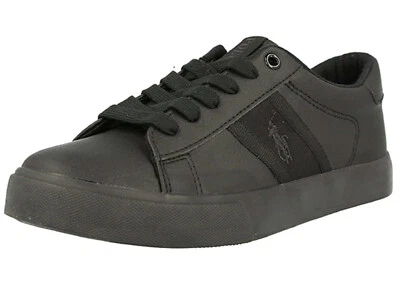 Polo Ralph Lauren Niño Geoff II (Big Kid) Triple Negro Talla 6 EE. UU. Junior - Nuevo en caja Foto 1 de 4