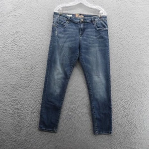 Pantalones de mezclilla KUT from the Kloth Katy Boyfriend talla 10 azul lavado medio para mujer tiro medio - Imagen 1 de 16