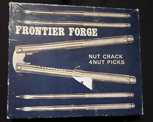 Vintage Frontier Forge Nut Cracker Set Picks  Original Box J204A - Picture 1 of 3