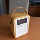 VQ Retro Mini radio DAB / FM i głośnik Bluetooth (żółty)