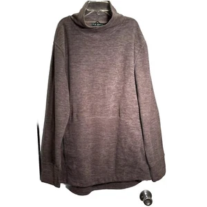 Pullover Still Water Supply Co para Hombres XL Polar Suave Bolsillo Frontal Marrón Taupe - Imagen 1 de 6