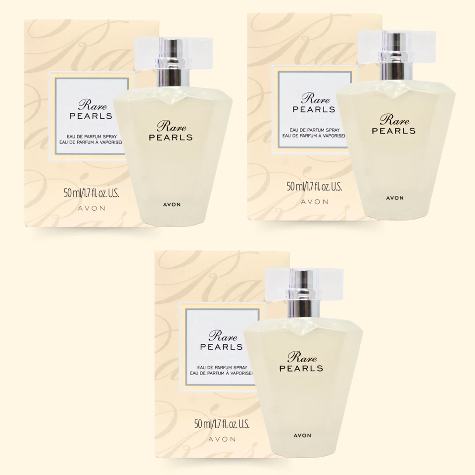 AVON Rare Pearls Eau De Parfum Spray for Women 1.7 Fluid Ounce 50ml