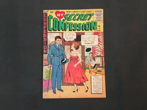 My Secret Confession - #1 - Sterling Comic Book - 1955 - LOWER PRICE - ROMANCE - Bild 1 von 9