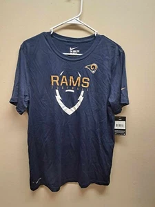 The Nike Tee LA Rams Football Youth X-Large XL T-Shirt SHIPS WORLDWIDE - Picture 1 of 4