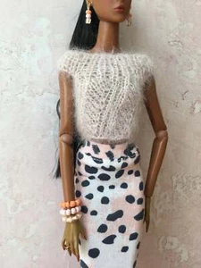 Bouutique Airy Knit Mohair Top for NuFace/FR Doll 12.5" - Picture 1 of 4