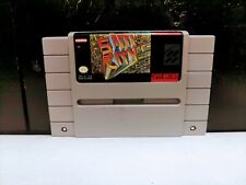 SNES SimCity Super Nintendo Game Cartridge Cleaned & Tested/Works