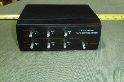 Realistic Tape Control Center # 42-2105 3 tape deck dubbing control - Item WT - Image 1 of 4
