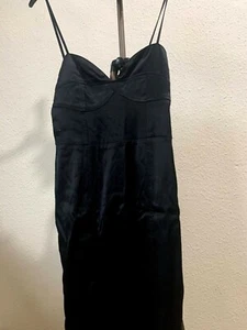 H&M Black Mini Cocktail Dress - Picture 1 of 3