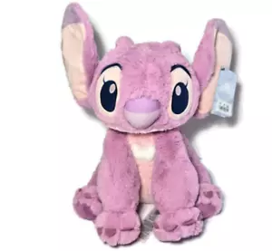 Disney Parks Lilo & Stitch Angel Pink Purple 15.75” Stuffed Plush Toy NWT - Picture 1 of 6