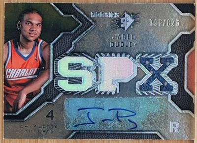 SPX 2007-08 Jared Dudley RPA juego automático reliquia usada #D/825 Foto 1 de 2
