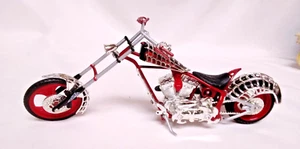 Orange County Choppers American Chopper 1:24 Scale Black Widow Motorcycle - Picture 1 of 10