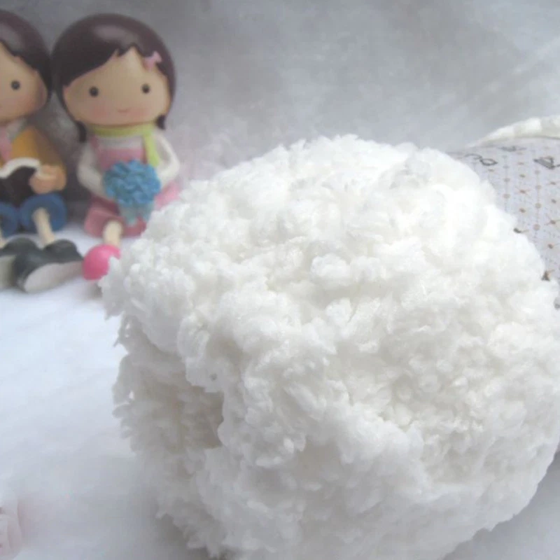 1Roll Soft Fluffy Knitted Woven Kids Baby Knitting Wool Snuggly Yarn Sweater- - Image 1 of 4