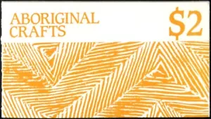 1987 Australia Aborígenes Artesanías $2 folleto de 6 estampillas como nuevo nunca bisagras, limpio - Imagen 1 de 2